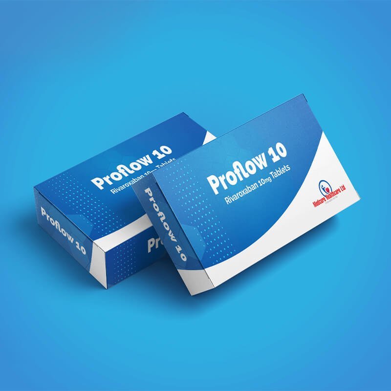 Proflow Pills Box Packaging Design