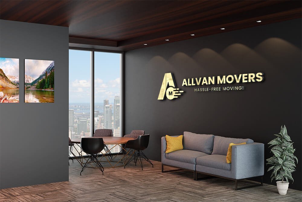 AllVan Movers Logo Design