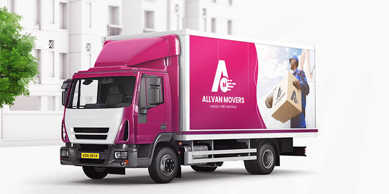 AllVan Movers Vehicle Branding