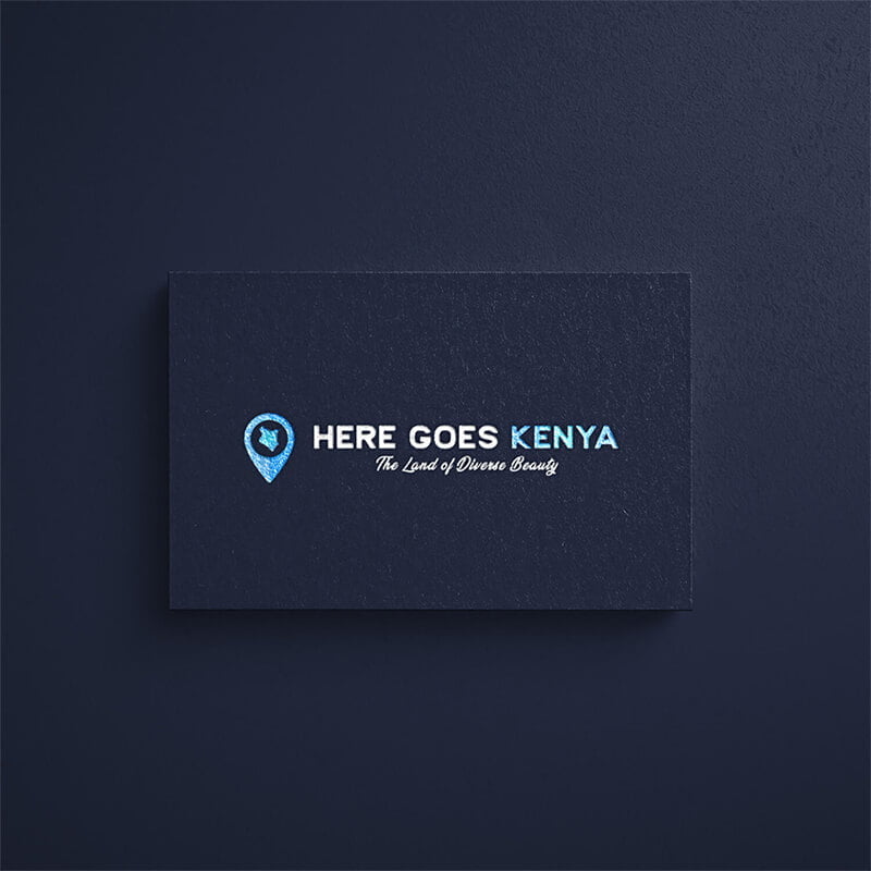 Here Goes Kenya Logo Design
