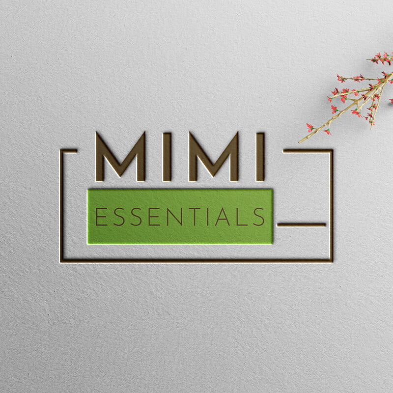 Mimi Essentials Logo Design
