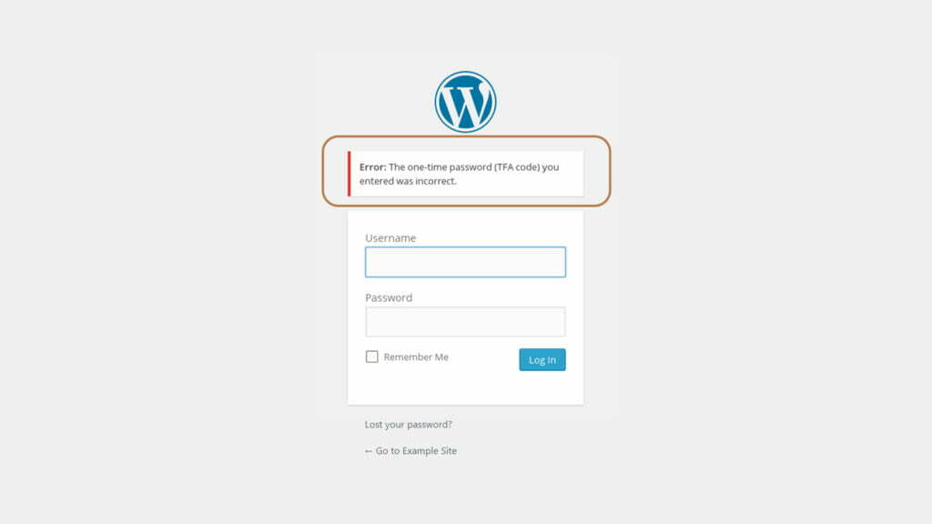 Use Two-Factor Authentication (2FA) - WordPress Security